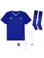 Everton Thierno Barry #11 Replika Hemmakläder Barn 2025-26 Kortärmad (+ byxor)